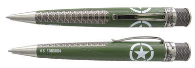 Retro 1951 Tornado Big Shot Sherman Tank Rollerball Pen | BSR-1955 | Pen Place