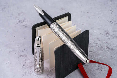 Pilot Sterling Silvern Ishidatami Fountain Pen