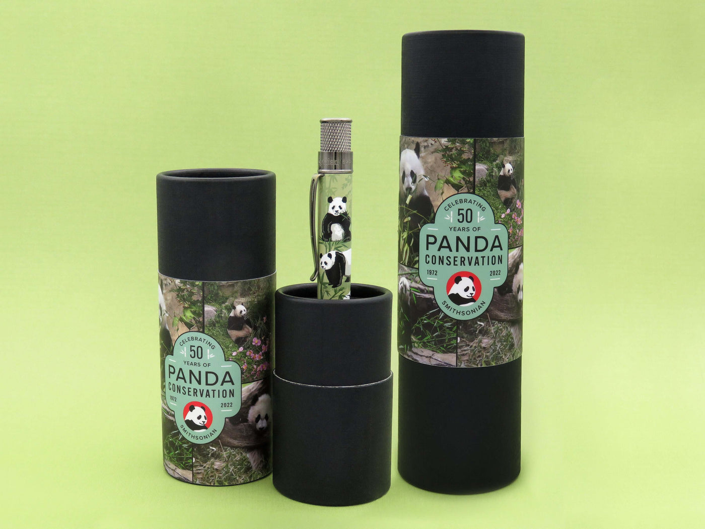 Retro 1951 Tornado Smithsonian National Zoo Panda Rollerball Pen