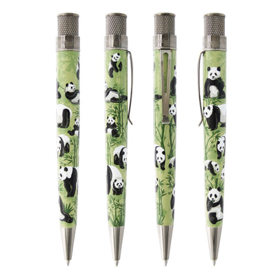 Retro 1951 Tornado Smithsonian National Zoo Panda Rollerball Pen