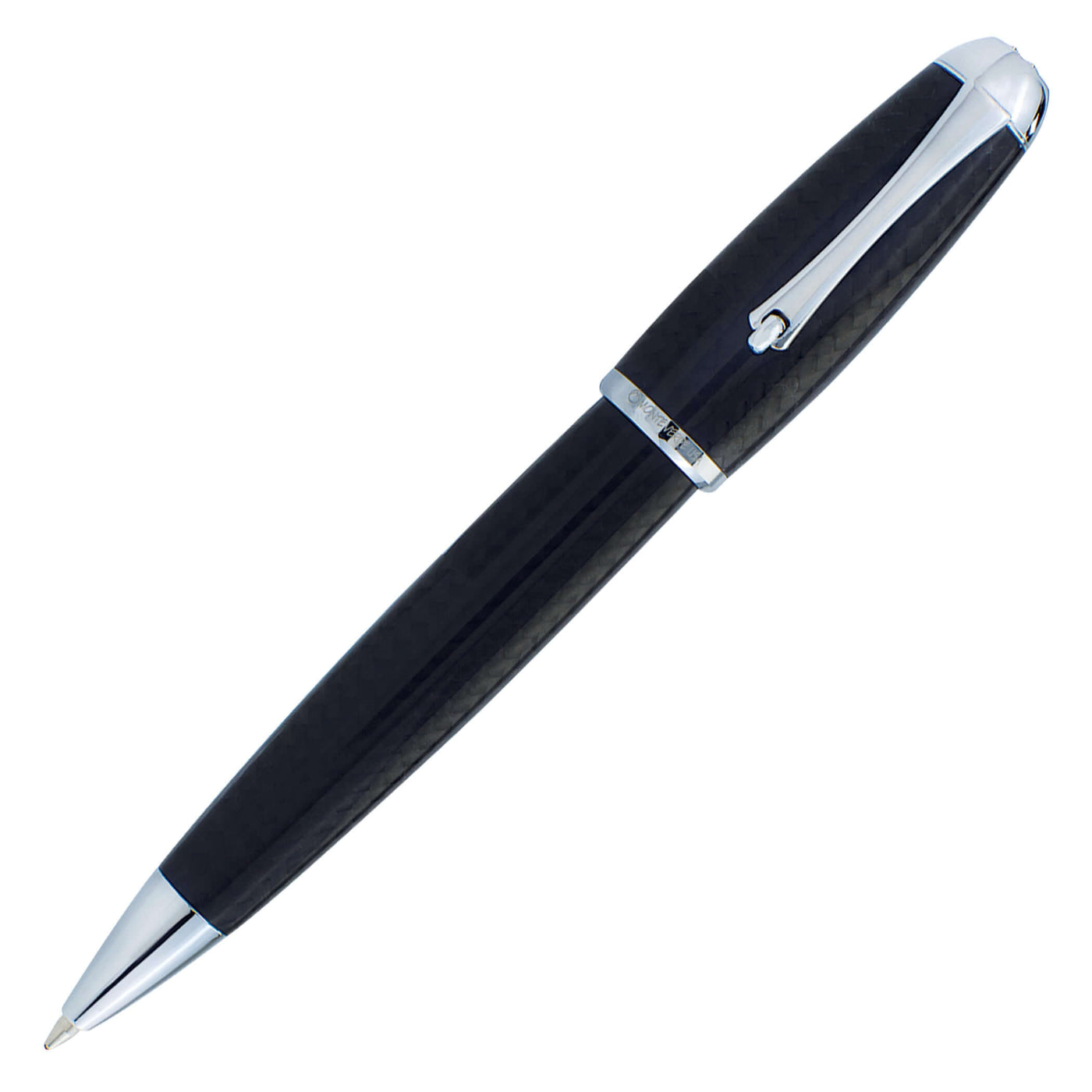 Monteverde Super Mega Carbon Fiber and Chrome Ballpoint Pen