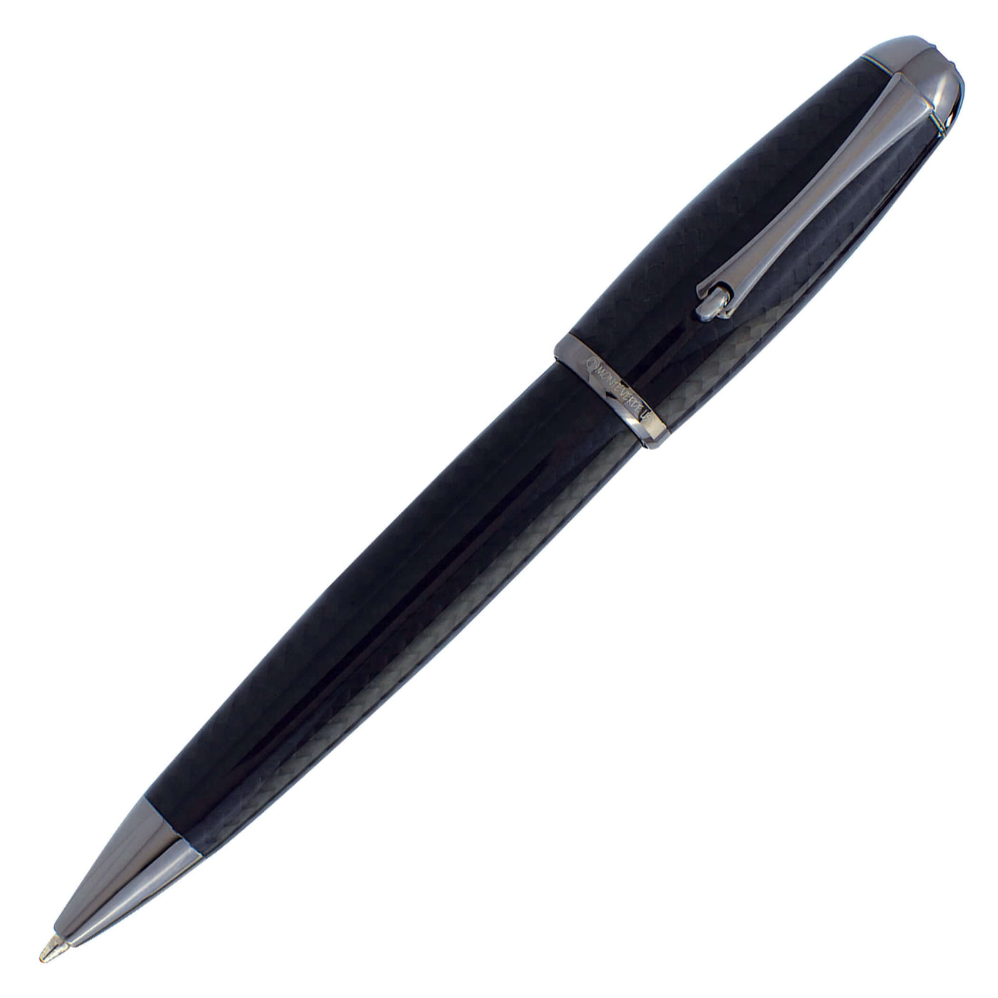 Monteverde Super Mega Carbon Fiber and Gunmetal Ballpoint Pen