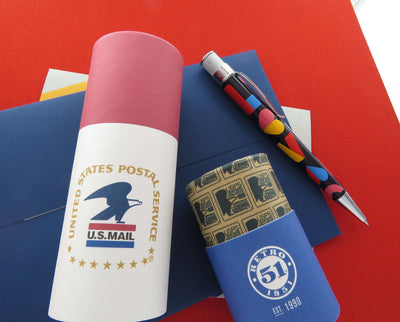 Retro 1951 Tornado U.S. Postal Service 2021 Love Stamp Rollerball Pen