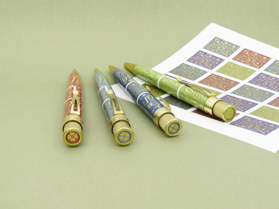 Retro 1951 Tornado U.S. Postal Service Thank You Soft Maroon Rollerball Pen