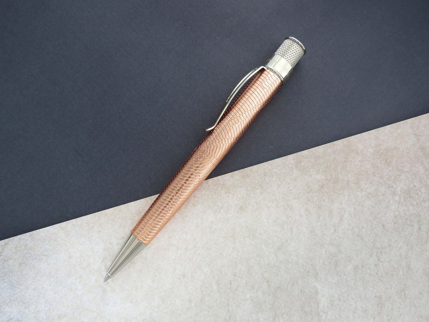 Retro 1951 Tornado Metalsmith Nikola Tesla Rollerball Pen