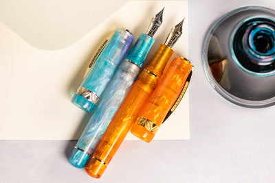Visconti Kaleido Fire Opal Fountain Pen
