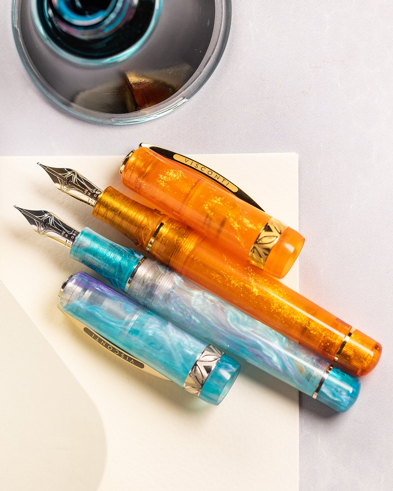 Visconti Kaleido Fire Opal Fountain Pen