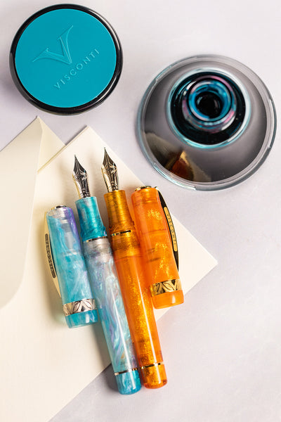 Visconti Kaleido Fire Opal Fountain Pen