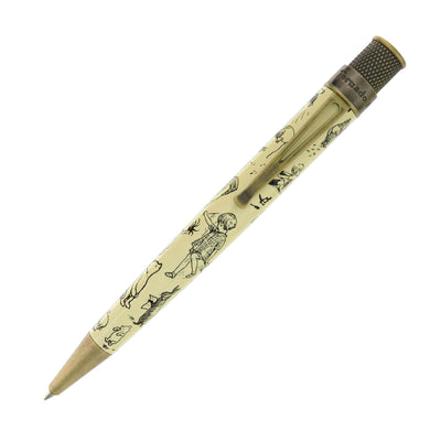 Retro 1951 Tornado Deluxe A.A. Milne Winnie-the-Pooh Decorations by E.H. Shepard Rollerball Pen