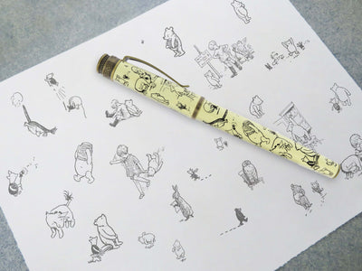 Retro 1951 A.A. Milne Winnie-the-Pooh Decorations by E.H. Shepard Fountain Pen