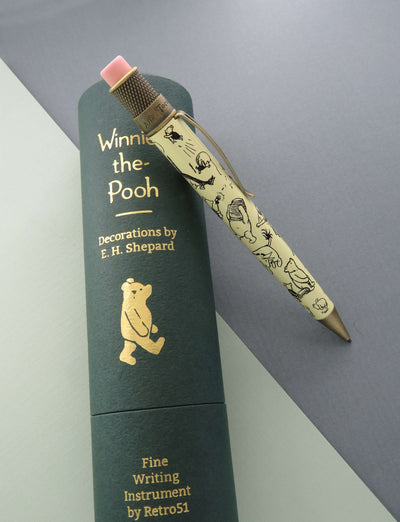 Retro 1951 Tornado Deluxe A.A. Milne Winnie-the-Pooh Decorations by E.H. Shepard Mechanical Pencil