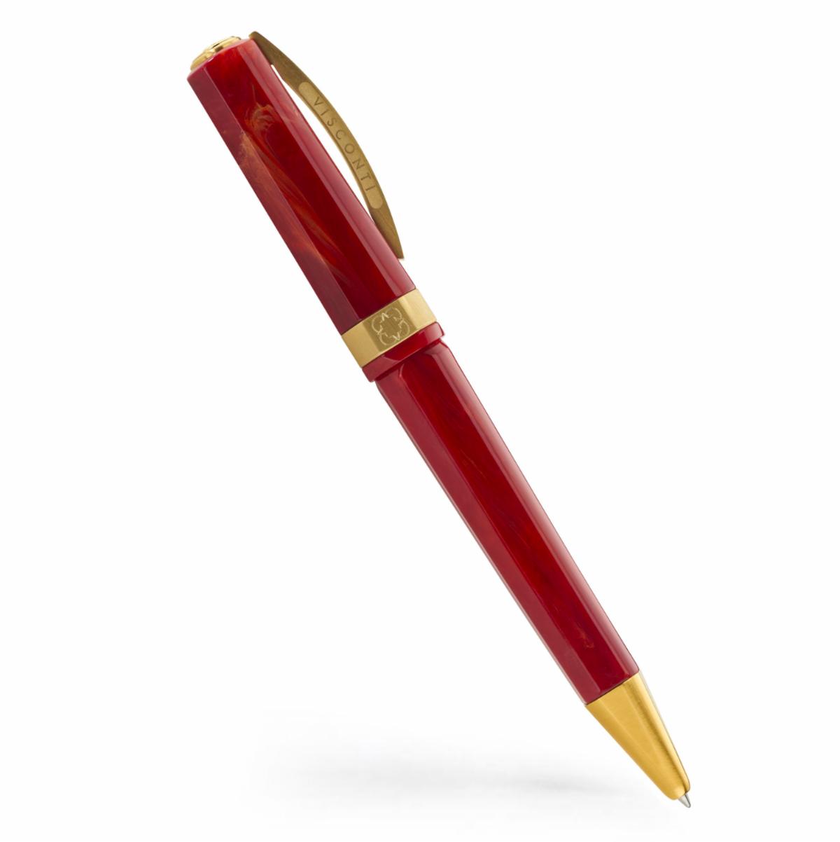 Visconti Opera Gold Red Ballpoint Pen