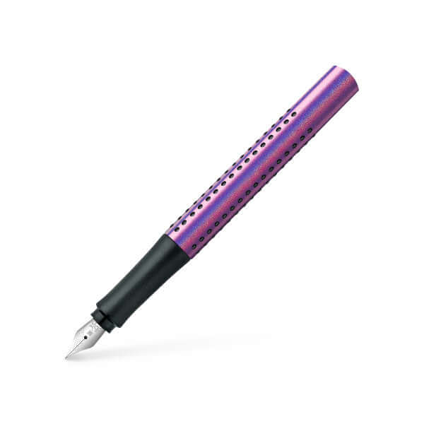 Faber-Castell Grip Glam Violet Fountain Pen