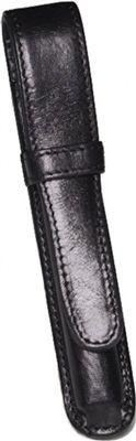 Aston Leather 1 Pen Holder Black | PEN1-BL | Pen Place