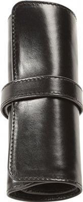 Aston Leather 5 Pen Rollup Black | ROLLUP-BL | Pen Place