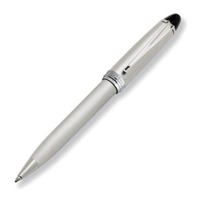 Aurora Ipsilon Metal Chrome Satin Ballpoint Pen | B36 | Pen Place