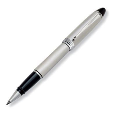 Aurora Ipsilon Metal Chrome Satin Rollerball Pen | B76 | Pen Place