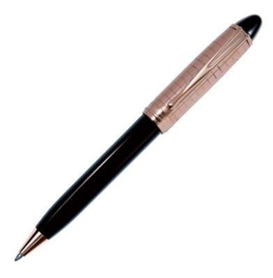 Aurora Ipsilon Quadra Sterling Silver Rose Gold Ballpoint Pen | B31PQN | Pen Place