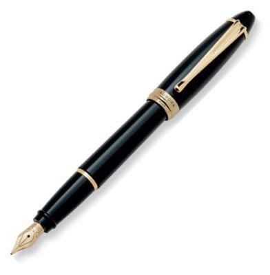 Aurora Ipsilon Resin Black Fountain Pen | B11N | Pen Place