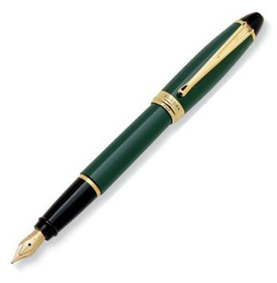 Aurora Ipsilon Resin Green Fountain Pen | B11V | Pen Place