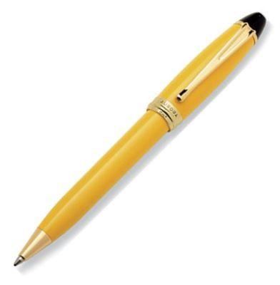Aurora Ipsilon Resin Yellow Ballpoint Pen | B31Y | Pen Place