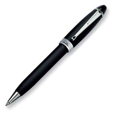 Aurora Ipsilon Satin Black Ballpoint Pen | B30/N | Pen Place