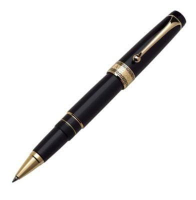 Aurora Optima Resin Gold Black Rollerball Pen | 975N | Pen Place