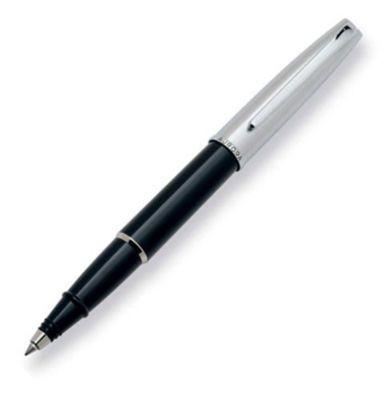 Aurora Style Metal Black Chrome Rollerball Pen | E75 | Pen Place