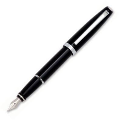 Aurora Style Resin Black Pepper Fountain Pen | E12N | Pen Place
