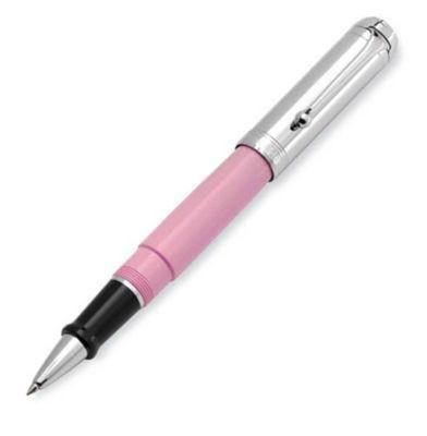 Aurora Talentum Chrome Pink Rollerball Pen | D71CP | Pen Place