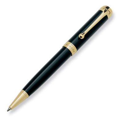 Aurora Talentum Classic Black Gold Ballpoint Pen | D32N | Pen Place