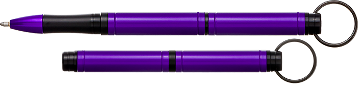 Fisher Backpacker Key Ring Space Pen - Purple
