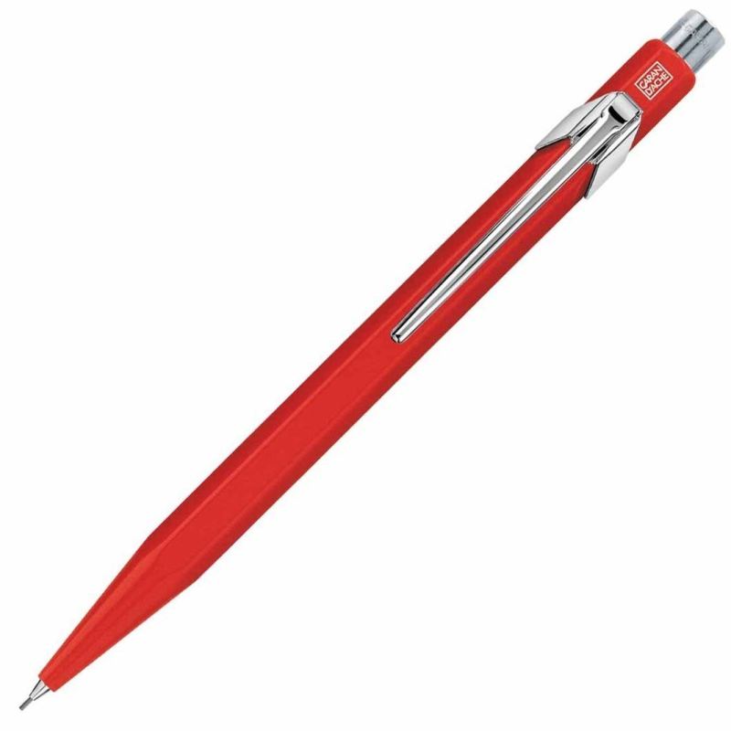 Caran d'Ache 844 Metal Red Mechanical Pencil | 844.070 | Pen Place