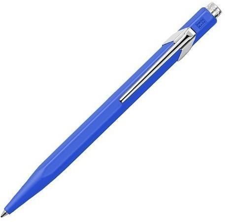 Caran d'Ache 849 Metal Blue Ballpoint Pen | 849.160 | Pen Place