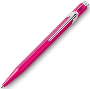Caran d'Ache 849 Metal Fluorescent Pink Ballpoint Pen | 849.090 | Pen Place