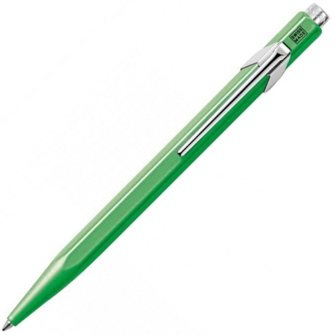 Caran d'Ache 849 Metal Green Ballpoint Pen | 849.210 | Pen Place