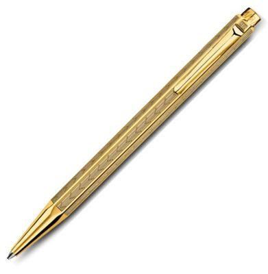 Caran d'Ache Ecridor Chevron Gilded Ballpoint Pen | 898.208 | Pen Place