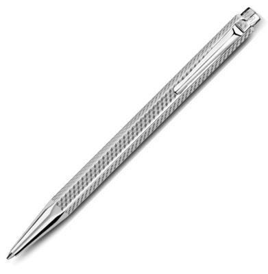 Caran d'Ache Ecridor Cubrik Rhodium Ballpoint Pen | 890.377 | Pen Place