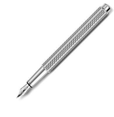 Caran d'Ache Ecridor Cubrik Rhodium Fountain Pen