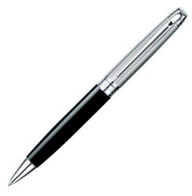 Caran d'Ache Leman Bicolor Black Ballpoint Pen | 4789.289 | Pen Place