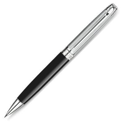 Caran d'Ache Leman Bicolor Black Silver Mechanical Pencil | 4769.289 | Pen Place