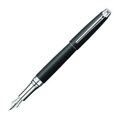 Caran d'Ache Leman Matte Black Fountain Pen | 4799.496 | Pen Place