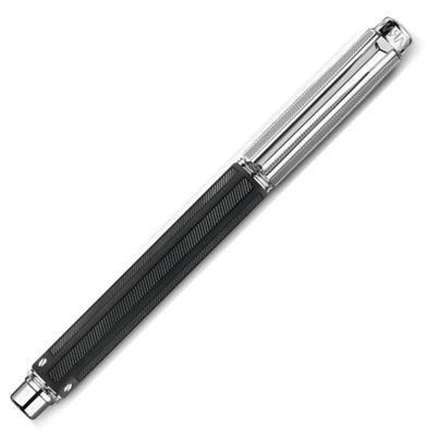 Caran d'Ache Varius Rubracer Silver Rollerball Pen | 4470.085 | Pen Place