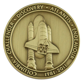 Shuttle Space Pen & Collectors Coin Set | CH4-CES | Pen Place