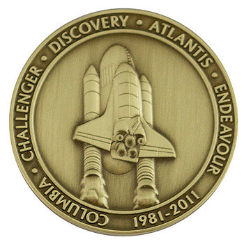 Shuttle Space Pen & Collectors Coin Set | CH4-CES | Pen Place