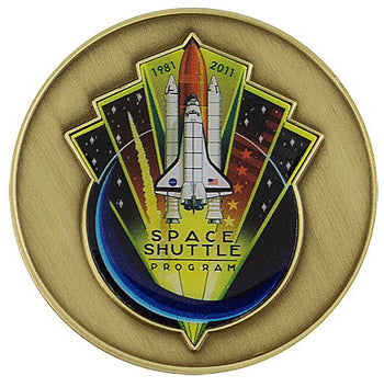 Shuttle Space Pen & Collectors Coin Set | CH4-CES | Pen Place