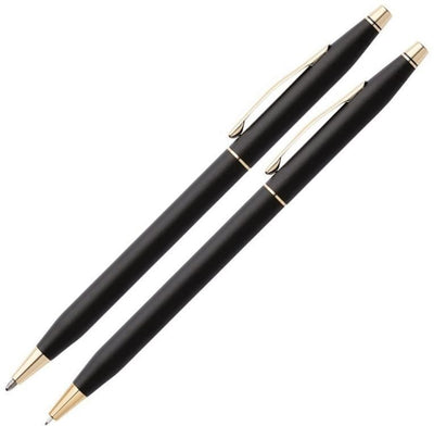 Cross Classic Century Classic Black Ballpoint Pen and 0.7mm Pencil Set | 250105 | Pen Place