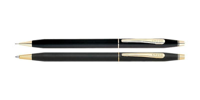 Cross Classic Century Classic Black Ballpoint Pen and 0.7mm Pencil Set | 250105 | Pen Place