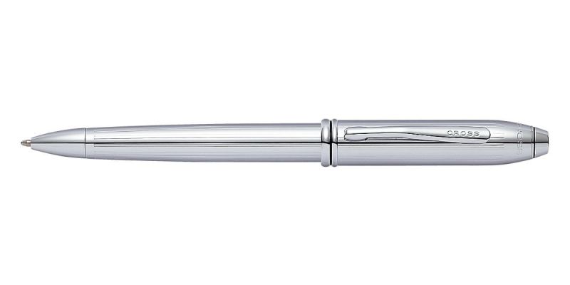 Cross Townsend Lustrous Chrome (new wider) Ballpoint Pen | 532TW | Pen Place
