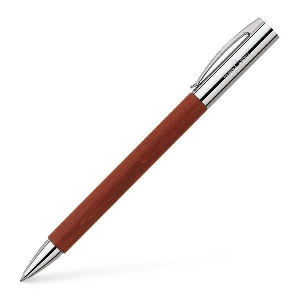 Faber-Castell Füller AMBITION OpArt – Feder F, Pink Sunset, Mit Konverter – Klimaneutraler Schreibgerät